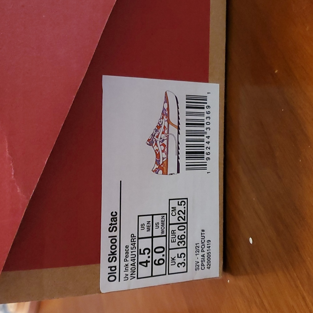 Vans Old Skool Stac UV ink Peace - Picture 6 of 7